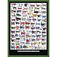 Amazon.co.jp: ポスター ヴィットリオ フィオルッチ 100 Cats and a